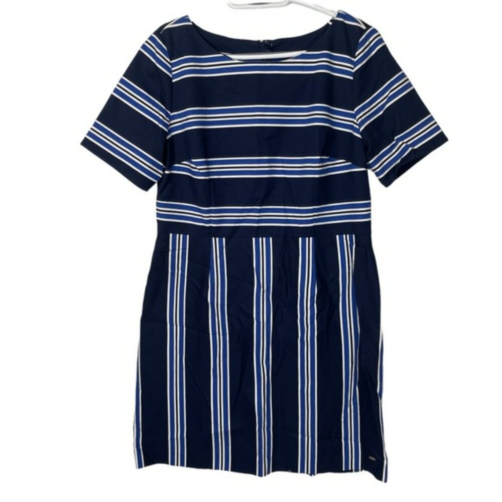 Tommy Hilfiger Women's Adaptive Sheath Dress Magnetic Buttons at Shoulders 14